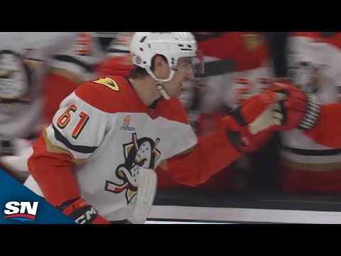Ducks Rookie Cutter Gauthier Hits The 20-Goal Mark With One-Timer