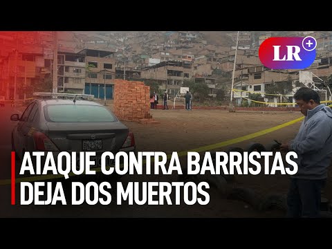 Villa María del Triunfo: ataque a balazos contra barristas de Alianza Lima deja dos muertos | #LR
