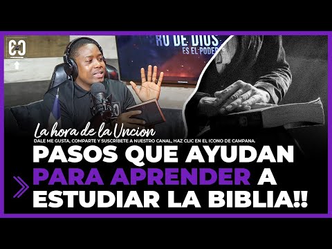 PASOS PARA ESTUDIAR LA BIBLIA | MENSAJE DE MUCHA EDIFICACION A SUS VIDA  #lahoradelauncion