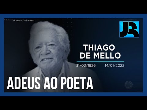 Poeta Thiago de Mello morre aos 95 anos em Manaus (AM)