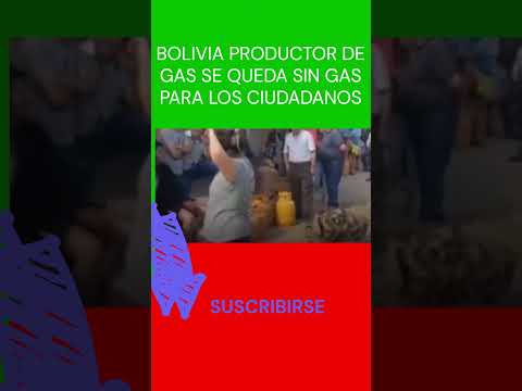 #BOLIVIA SE #QUEDA SIN #GAS PARA SUS #CIUDADANOS Y ESO QUE #PRODUCE #GAS #shorts #short