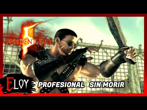 SIN MEJORAR ARMAS Resident Evil 5 DIFICULTAD PROFESIONAL COOPERATIVO JUEGO COMPLETO