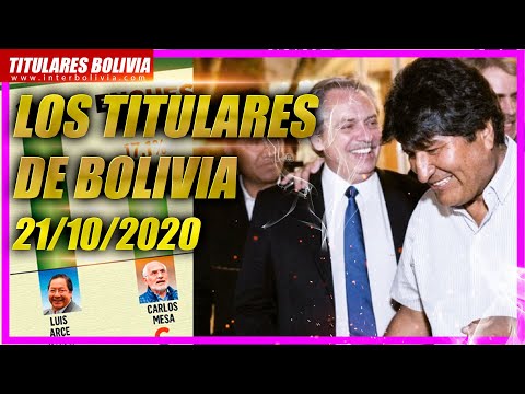 ? LOS TITULARES DE BOLIVIA 21 DE OCTUBRE 2020 [ NOTICIAS DE BOLIVIA ] Edición narrada ?