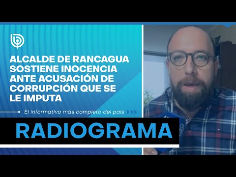 Alcalde de Rancagua sostiene inocencia ante acusación de corrupción que se le imputa