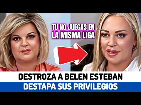 TERELU CAMPOS le da DONDE mas DUELE a BELEN ESTEBAN tras RAJAR de ella en NI QUE FUERAMOS