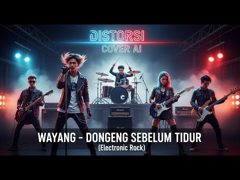 🎸 WAYANG – Dongeng Sebelum Tidur (Versi Alternative Rock Emosional | Distorsi Cover AI)