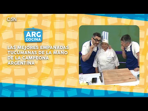 ARGENTINA COCINA: las MEJORES EMPANADAS TUCUMANAS de la mano de la CAMPEONA ARGENTINA