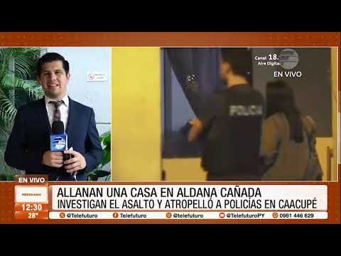 Allanan una casa en Aldana Cañada