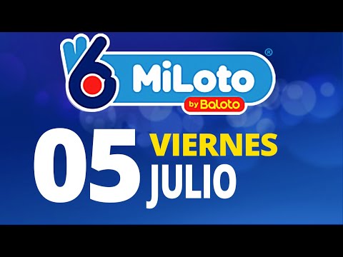 Resultado del MiLoto del Viernes 5 de Julio de 2024  Ganador