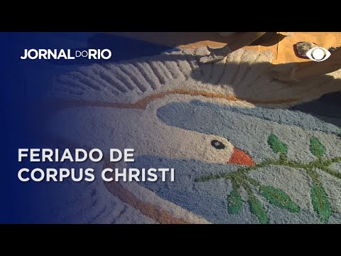 Corpus Christi: São Gonçalo tem maior tapete da América Latina