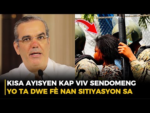 KISA AYISYEN KAP VIV SENDOMENG YO TA DWE FÈ NAN SITIYASYON SA