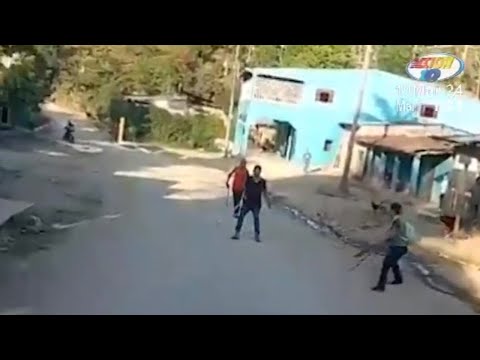 Cuatro hombres protagonizaron sangrienta pelea a machetazos en la comunidad del Cuá