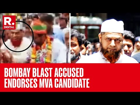 Shocking Video Shows 1993 Bombay Blast Accused Ibrahim Moosa Campaigning For MVA Candidate