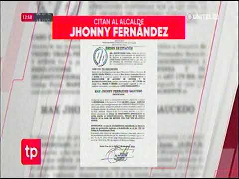 18042024 CITAN A DECLARAR A JHONNY FERNANDEZ RED UNITEL