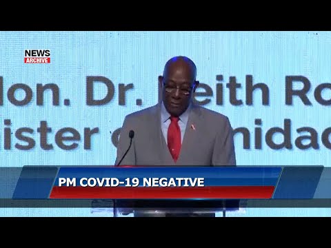 Prime Minister Rowley Tests Negative for COVID-19