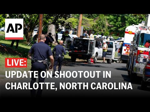LIVE: Police give update on shootout in Charlotte, North Carolina