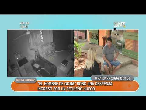 El hombre de goma robó una despensa en Areguá
