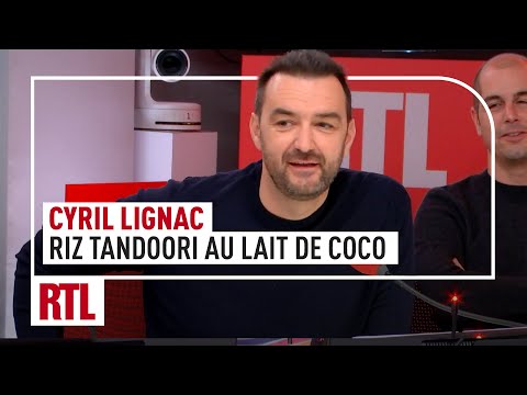 Cyril Lignac : Riz tandoori au lait de coco