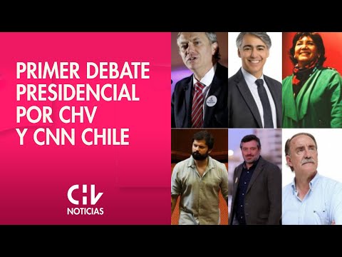 Candidatos presidenciales se preparan para debate de CHV Noticias y CNN Chile