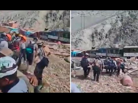 Arequipa: hallan cadáver y restos humanos tras huaico en Secocha