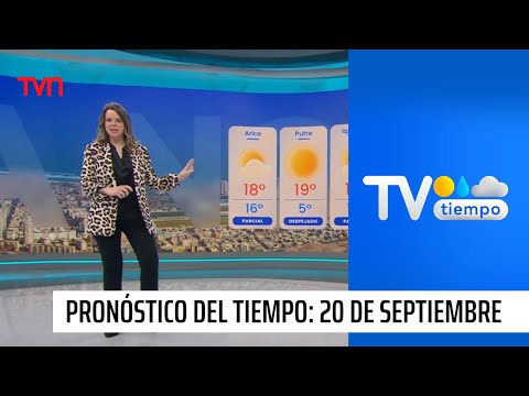 Pronóstico del tiempo: Viernes 20 de septiembre 2024 | TV Tiempo