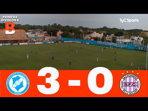 Villa San Carlos 3-0 Sacachispas | Primera División B | Fecha 6 (Apertura)