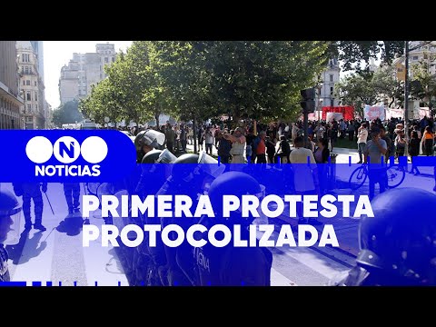 PRIMERA PROTESTA PROTOCOLIZADA: el análisis de Reynaldo Sietecase - Telefe Noticias
