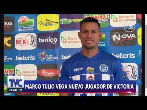 Oficial: Marco Tulio Vega es nuevo jugador de Victoria de La Ceiba