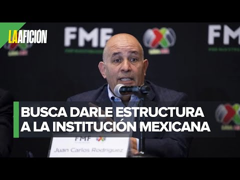 Juan Carlos Rodríguez anuncia cambios en la estructura del futbol mexicano