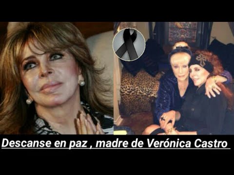 Falleció madre de Verónica Castro, abuela de Cristian Castro
