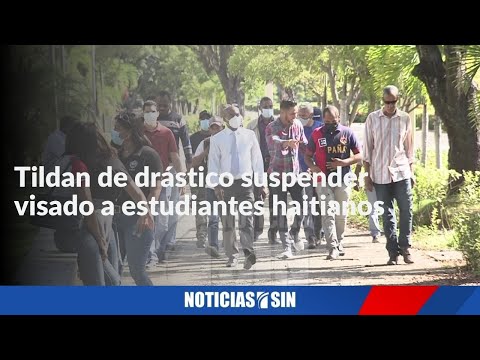 Tildan de drástico suspender visado a haitianos