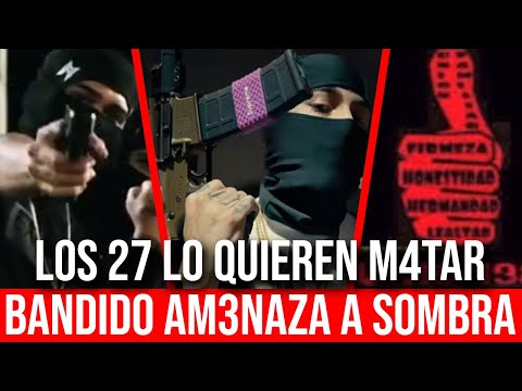 QUIEREN M4TAR A SOMBRA PR: BANDIDO G27 AM3NAZA A SOMBRA PR Y HABLA DE PRESSURE9X19