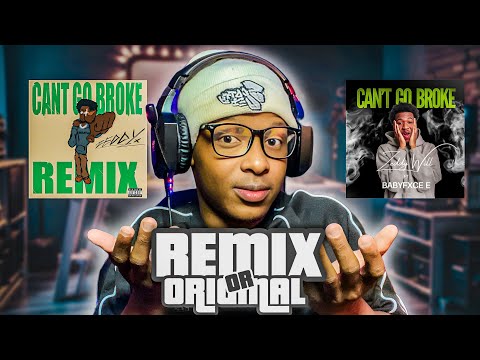 ZEDDY WILL CANT GO BROKE ORIGINAL VS REMIX