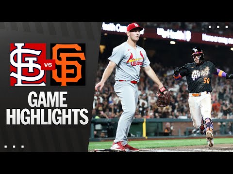 Cardinals vs. Giants Game Highlights (9/23/25) | MLB Highlights