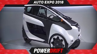 Toyota Future Zone @ Auto Expo 2018 : PowerDrift