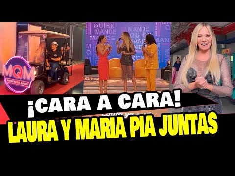 LAURA HUARCAYO Y MARIA PIA COPELLO SE VIERON LAS CARAS EN AMÉRICA TELEVISIÓN
