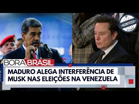 Aconteceu na Semana | Maduro alega ataque hacker de Musk em eleições na Venezuela