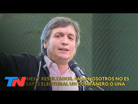 FEROZ INTERNA EN EL FDT I Máximo Kirchner y un duro mensaje para Alberto Fernández