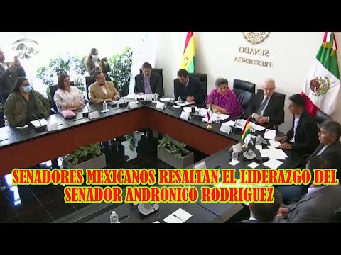 SENADOR ANDRONICO RODRIGUEZ RESALTO EL TRABAJO DE MÉXICO POR LA INTEGRACIÓN DE AMERICA..