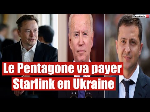 Le Pentagone va payer Starlink en Ukraine