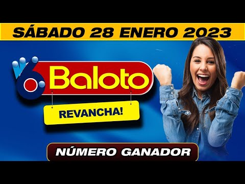 BALOTO REVANCHA Resultado 28 de enero 2023 NÚMERO GANADOR