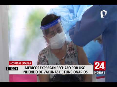 Hospital Arzobispo Loayza: inicia segundo periodo de vacunación contra la COVID-19