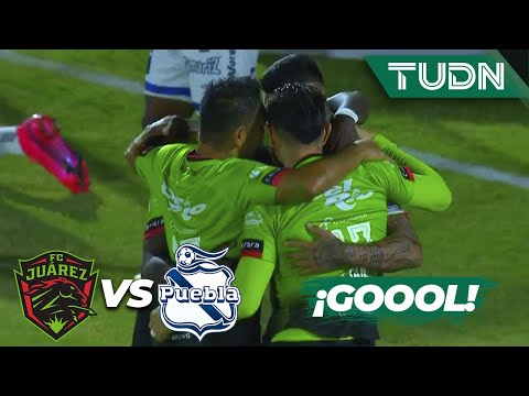 ¡Gol tempranero! Gol de Lezcano! | FC Juárez 1-0 Puebla | Guard1anes 2020 Liga Mx - J10 | TUDN