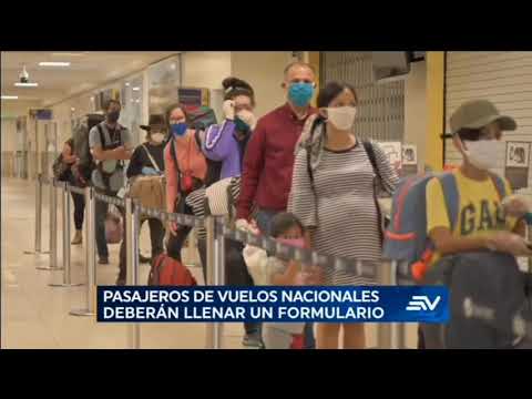 Medidas en aeropuertos tras finalizar estado de excepción en Ecuador
