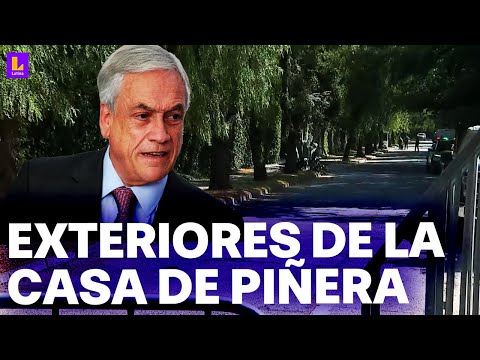 Fallece Sebastián Piñera en accidente de helicóptero: Así se encuentran los exteriores de su casa