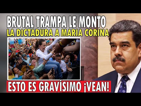 Así el DICTADOR Maduro recibió arrolladora GOLPIZA por meterse con MARIA CORINA ¡Los descubrieron!