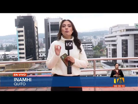 Inamhi alerta la presencia de lluvias en los días previos a la navidad en Quito
