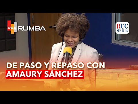 De Paso y Repaso el productor, director y compositor musical Amaury Sánchez