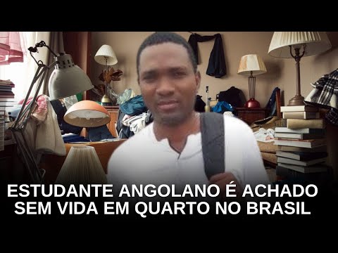 Estudante angolano e encontrado morto no Brasil