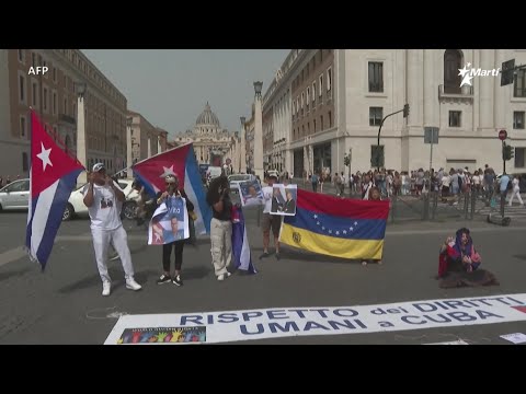 Info Martí | Exigen frente al vaticano Respeto a los derechos humanos en Cuba